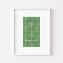 Load image into Gallery viewer, watercolor tennis individual art print 07-277
