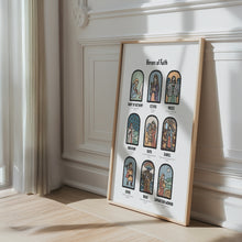 Load image into Gallery viewer, Bible Faith Characters Wall Art Print 07-356