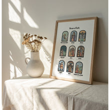 Load image into Gallery viewer, Bible Faith Characters Wall Art Print 07-356