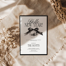 Load image into Gallery viewer, 2035 Modern New Year's Eve Party Invite, Disco Mirror Ball, Digital Download, Girls' Night out