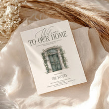 Load image into Gallery viewer, 2035 Welcome to our home Housewarming Party Invite, Moving Announcement, Editable template, Digital Download