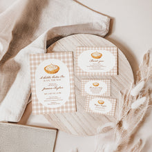 Load image into Gallery viewer, 2022 little cutie pie invitation template mini set