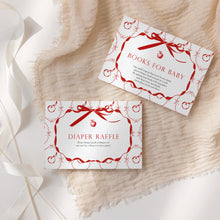 Load image into Gallery viewer, 2020 red apple in our eye baby shower mini template bundle