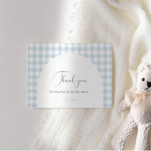 Load image into Gallery viewer, Editable Blue Golf Baby Shower Invitation Mini Set