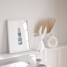 Load image into Gallery viewer, Coastal sea light house art print 07-119