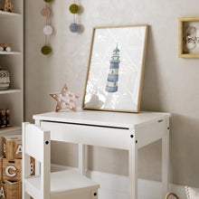 Load image into Gallery viewer, Coastal sea light house art print 07-119