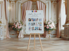 Load image into Gallery viewer, 0301 Corjl editable Dol tradition Korean 1st birthday photo milestone board template
