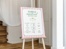 Load image into Gallery viewer, 0313 pink golf milestone template