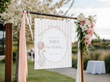 Load image into Gallery viewer, 03082 pink silly goose welcome sign
