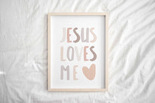 Load image into Gallery viewer, set of 6 neutral let your shine Christian kids bible verse art print 07-123