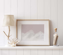 Load image into Gallery viewer, Watercolor pink sky art print 07-164