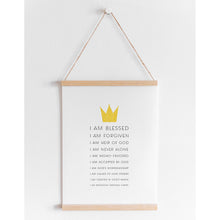 Load image into Gallery viewer, Watercolor Christian kids bible affirmation art print 07-86