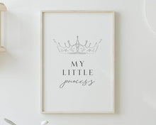 Load image into Gallery viewer, My little princess art print 07-112