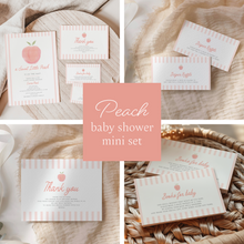 Load image into Gallery viewer, Peach baby shower party mini set 2010