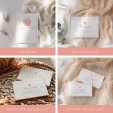 Load image into Gallery viewer, Peach baby shower party mini set 2010