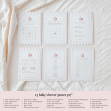 Load image into Gallery viewer, 2019 pink pumpkin baby shower party bundle