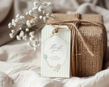 Load image into Gallery viewer, 03083 sage green silly goose favor tag template