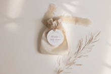Load image into Gallery viewer, Corjl green mallard duck editable baby shower gift favor tag template 2012