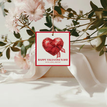 Load image into Gallery viewer, 08012 Printable Happy Valentine’s Day Gift Tag Template, Digital Download