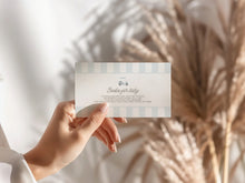 Load image into Gallery viewer, Editable light Blue Golf cart Baby Shower invitation mini set, Custom digital baby boy shower invite template, Modern Baby shower decor 0205