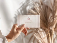 Load image into Gallery viewer, 2019 pink pumpkin baby shower party invitation mini set