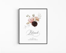 Load image into Gallery viewer, Pink Beatitudes set of 8 art prints