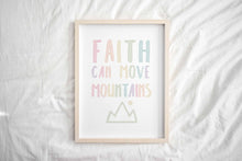 Load image into Gallery viewer, set of 6 pastel let your shine Christian kids bible verse art print 07-123