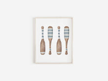 Load image into Gallery viewer, set of 6 nautical beach house art prints 07-159