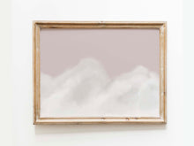 Load image into Gallery viewer, Watercolor pink sky art print 07-164