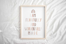 Load image into Gallery viewer, set of 6 neutral let your shine Christian kids bible verse art print 07-123