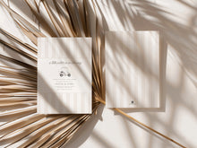 Load image into Gallery viewer, Editable Neutral Golf cart Baby Shower invitation mini set 0207