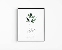 Load image into Gallery viewer, Greenery Beatitudes set of 8 art prints