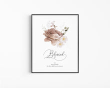 Load image into Gallery viewer, Pink Beatitudes set of 8 art prints