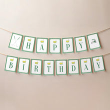 Load image into Gallery viewer, 0313 green golf masters birthday decoration template