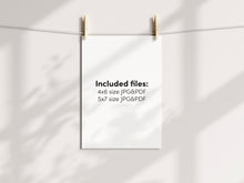 Load image into Gallery viewer, 7 Day of Creation flash card, PRINTABLE Christian Educational, 5x7, 4x6, Scripture numbers card, Sunday school Christian homeschool art