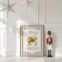 Load image into Gallery viewer, Set of 6 Neutral Yellow Christian Christmas Wall Art Bundle 13-225