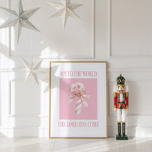 Load image into Gallery viewer, Set of 6 Pink Christian Christmas Wall Art Bundle 13-223