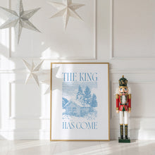 Load image into Gallery viewer, Set of 6 Blue Christian Christmas Wall Art Bundle 13-224