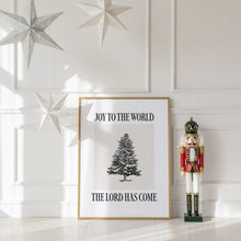 Load image into Gallery viewer, Set of 6 Black Christian Christmas Wall Art Bundle 13-226
