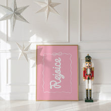 Load image into Gallery viewer, Set of 6 Pink Christian Christmas Wall Art Bundle 13-223