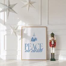 Load image into Gallery viewer, Set of 6 Blue Christian Christmas Wall Art Bundle 13-224