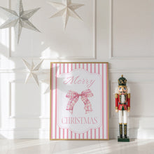 Load image into Gallery viewer, Set of 6 Pink Christian Christmas Wall Art Bundle 13-223