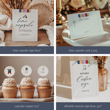 Load image into Gallery viewer, Editable Korean First birthday boy party template bundle 3031