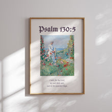 Load image into Gallery viewer, Pink blue aesthetic trendy bible verse gallery wall art prints