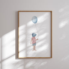 Load image into Gallery viewer, Blue beach house set of 6 gallery wall art prints 07-249