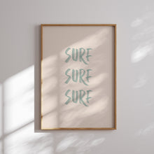 Load image into Gallery viewer, Watercolor boho blue boys coastal surf gallery wall art prints 07-26701