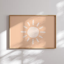 Load image into Gallery viewer, Watercolor boho pink girls coastal surf gallery wall art prints 07-26702