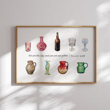 Load image into Gallery viewer, Pink blue aesthetic trendy bible verse gallery wall art prints