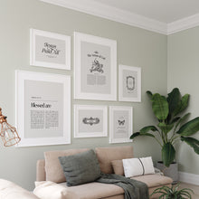 Load image into Gallery viewer, Aesthetic Vintage Christian bible verse gallery set of 6 art prints