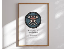 Load image into Gallery viewer, Watercolor set of 6 boho armor of God art prints 07-220